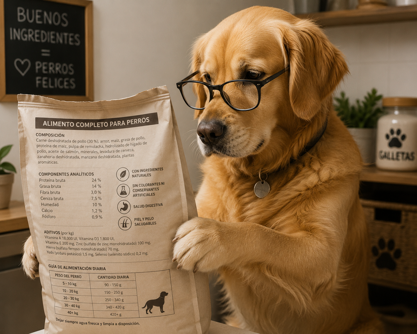 Cómo leer la etiqueta del pienso de tu mascota (y no dejarte engañar)